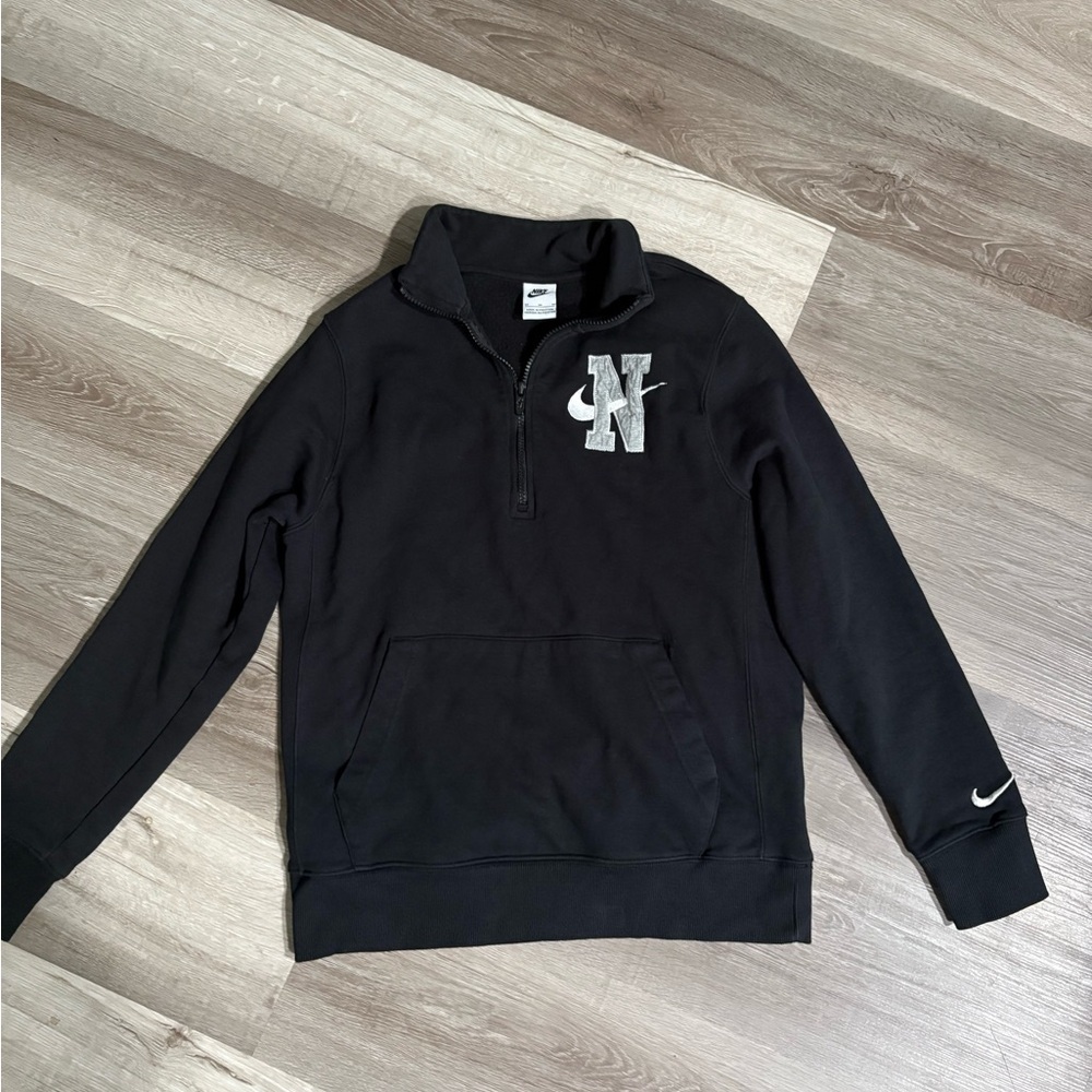 Nike Black quarter zip. Size M